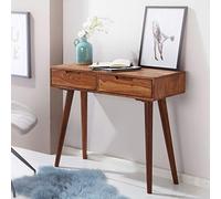Kadima Design Consolle 90 Centimetri credenza scrivania in Legno massello toletta