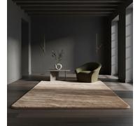 KADIMA DESIGN Tappeto Pelo Basso Lavabile in Lavatrice 30°C Beige 80x150 cm Corridoio Camera Antiscivolo OEKO-TEX | ISAR