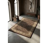 KADIMA DESIGN Tappeto Pelo Corto Design Orientale Classico Facile da Pulire Moderno Lavabile Resistente Durevole Rosso 200x290 cm Soggiorno Sala da Pranzo Adatto a Riscaldamento a Pavimento | SELVA