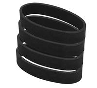 Kadimendium 4Pcs Cintura Cinghia per aspirapolvere per Aspirapolvere in Gomma Sostituzione Morbida Flessibile della Cinghia per Aspirapolvere per Kirby Avalir