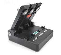 Kadimendium Accoppiatore Adattatore in Fibra Nuda Fibra Ottica Allineatore Scanalatura a V Adattatore per Fibra Ottica Adattatore di Prova Accoppiatore Ottico Connettore di Testa