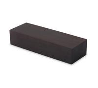 Kadimendium Grezzo in Legno di Ebano Nero 12x4x2,5 Cm a Grana Fine | Pronto per progetti, levigatura minima necessaria, perfetto per realizzare oggetti