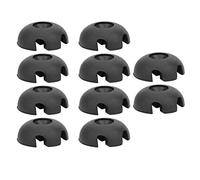 Kadimendium Guida della di Coperta 10 Pezzi di Plastica Nera per Canoe Kayak Marine, Prestazioni Stabili Facile Installazione, Adatte per Manipolare Le Manovre