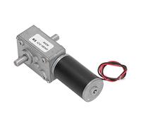 Kadimendium Motoriduttore DC Riduttore a Vite Senza Fine Elettrico Autobloccante Ad Alta Torsione per Ambienti Difficili con Guscio in Lega di Alluminio per Gli Appassionati del Fai da Te (60