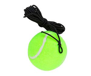 Kadimendium Pallina da Tennis da Allenamento con Cordino Elastico | Design altamente elastico, comodo per la pratica da solista, adatto a tutti i livelli di abilità, migliora l\'azione della