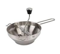 Kadimendium Passaverdure Manuale in Acciaio Inossidabile Versatile Schiaccia Marmellate per Alimenti per Bambini e Verdure con 3 Piastre Intercambiabili, per Domestica