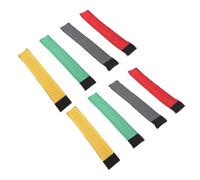 Kadimendium Set di Cinturini per Maniche da Calcio 8 Pezzi Fascette di Fissaggio Comode e Durevoli per Baseball da Calcio e Rete più Traspirante 19 X 2,5 Cm