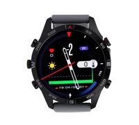 Kadimendium Smartwatch da Uomo, Orologio Sportivo Alla Moda per la Corsa, L'escursionismo, in Robusta Lega di Zinco e Morbido Silicone, Schermo da 1,43". (#1)