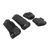 Kadimendium Stivali per Tendini per con Guscio in PU Stivali per Zampe Anteriori e Posteriori Anatomici per L'allenamento del Cavallo, Salto, Facili da Trasportare Altrove (Un Set di Quattro Taglie