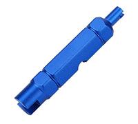 Kadimendium Strumento per Smontare la Valvola Presta a Rischio, Pratico Strumento in Lega di Alluminio per Utenti Tubeless, Nuclei di Valvole e Presta