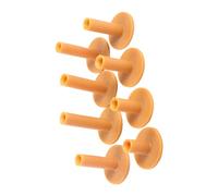 Kadimendium Supporto per Tee da Durevole Supporto per Palline da Allenamento per Tee da Campo Pratica per Invernali e Giornate Gelide - Confezione da 8 Materiali in Gomma Colore Come Mostrato