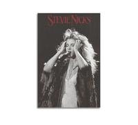 KADRTEBC Poster di Stevie Nicks in stile retrò, motivo: cantante rock retrò, decorazione artistica da parete per soggiorno, camera da letto, 30 x 45 cm, senza cornice