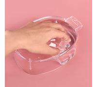 KADS Ciotola da ammollo per rimuovere lo smalto gel per unghie, manicure, vassoio per manicure e spa