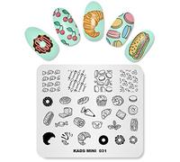 KADS Cute Nail Stamping Plate Piastre di progettazione immagine per la decorazione delle unghie e Nail art fai da te (031)