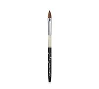 Kads taglia 10 # Kolinsky Sable pennello per unghie in acrilico nero 100% Kolinsky Sable Brush professionale pennello acrilico