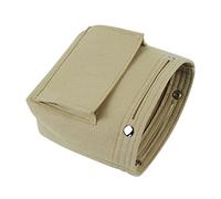 KADSXIYA Borsa cosmetica in feltro per trucco multi-tasche articoli da toeletta per borsa articoli vari borsa interna multifunzione da viaggio organizza, Beige