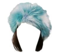 KADSXIYA Cappello da donna senza tesa multicolore in finta pelliccia fascia elegante individuali