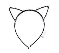 KADSXIYA Cerchietto per capelli a forma di orecchie di gatto con LED, per concerti musicali, Halloween, feste, per ragazze