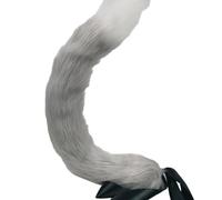 KADSXIYA Cerchietto per capelli con orecchie di gatto e coda di animale, idea regalo