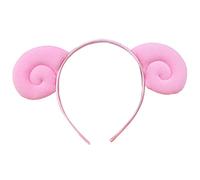 KADSXIYA Cerchietto per capelli con orecchie di pecora, antilope, corno di pecora, fascia per capelli in corno