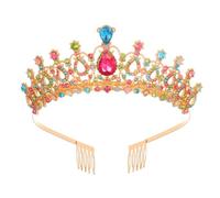 KADSXIYA Elegante corona brillante stile barocco nuziale pieno diamante fascia nuziale