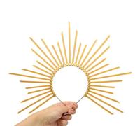 KADSXIYA Lolita Halocrown Mary Halocrown Fascia Sunburst Greco SunGoddess Copricapo
