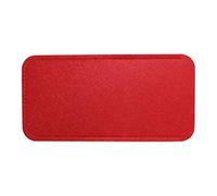 KADSXIYA Morbido feltro occhiali da sole occhiali da sole manica occhiali sacchetto per custodia organizer borsa, Rosso