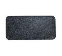 KADSXIYA Morbido feltro occhiali da sole occhiali da sole manica occhiali sacchetto per custodia organizer borsa, grigio scuro