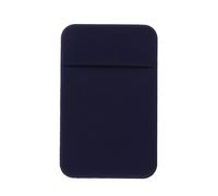 KADSXIYA Porta carte di credito per cellulare, tasca adesiva elastica, Blu scuro