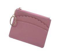KADSXIYA Portafoglio alla moda con più scomparti per carte di credito e tasca con cerniera per le donne, Rosso cocomero