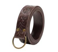 KADSXIYA Pu Medievale Fauxs Leather Belt Pouch Purse Medioevo Portamonete Portatile, Cintura kaki, As derailed discription