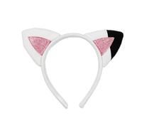 KADSXIYA Simpatico cerchietto per capelli con orecchie di volpe e gatto, antiscivolo, per trucco