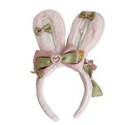 KADSXIYA Sweet Hair Accessories Women Wash Face Hairband Bunny Earars Plush Hairhoop