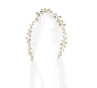 KADSXIYA Velo da sposa corto velo semplice da principessa per la doccia della sposa velo, Bianco Hsj6434, 1 Count (Pack of 1)