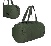 KADVA CityQuest - Borsa da viaggio 30 l, tracolla rimovibile, imbottitura morbida, due maniglie, tasca laterale con cerniera, versatile, 100% poliestere, verde, Sport