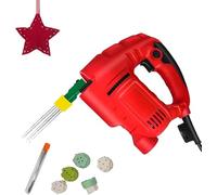 Kadxyan Macchina per Infeltrimento Elettrica, Strumento di Punzonatura a 7 Aghi con velocità Variabile E Ugelli per Infeltrimento di Lana, Artigianato E Riparazione di Tessuti Fai-da-Te