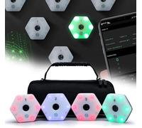 Kadxyan Reaction Training Light, Reaction Light System con App Esercizi Accessori Luci per Migliorare La velocità, L'agilità, I Riflessi, La Concentrazione, Gli Esercizi per Il Tempo Libero