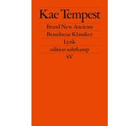 Kae Tempest Joh Brand New Ancients / Brandneue Klassiker: Lyrik. Eng (Tascabile)