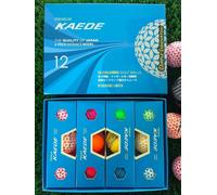 KAEDE Japan Golf Ball 12 Color Set 12 World Large Color High Rebound