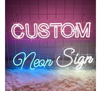 KAEGORT insegna luminosa personalizzata, scritte led da parete luce al neon scritte neon personalizzate 26-114cm per decorazioni casa camera da letto festa matrimonio caffè bar regalo 11 colore
