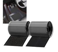 KAEGREEL Feltro Adesivo per auto e camper, Resistente alle Alte Temperature Nastro Adesivo Magnetico per tappetini per auto, tendine per finestre, coprisedili, 11cm x 2m