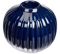 Kähler Candeliere rotondo Ø7,5 cm Hammershøi design danese Fatto a mano, blu