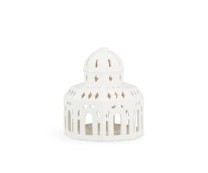 Kähler Lichthaus Glassalen Urbania Tivoli portacandele e candele design danese