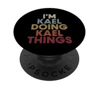 Kael Name Kael Personalized Name First Given PopSockets PopGrip Adesivo
