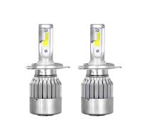 KAELA COPPIA KIT LAMPADE LUCI LED AUTO MOTO FARI COB H7 C6 7600LM 36W 6000K HEADLIGHT LUCE BIANCA LAMPADINE BULBI AUTOMOBILE