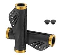 Kaeltsyn 1 paio di impugnature per manubrio da bicicletta, antiscivolo, con maniglie bilaterali facili da installare, doppie serrature sulle biciclette, comode