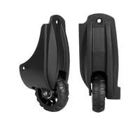 Kaeltsyn 1 paio ruote direzionali a controllo preciso per bagagli con struttura integrata Pratiche PVC e rumore ridotto Stabilità rotolamento dei bagagli Riduzione del rumore