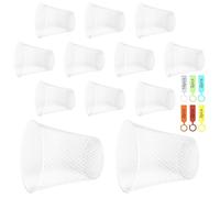 Kaeltsyn 10 coperture versatili in metallo per piante progettate per la circolazione dell'aria e l'accesso alla luce solare, mentre intrusi rete da giardino antiruggine