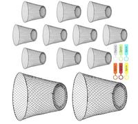 Kaeltsyn 10 coperture versatili in metallo per piante progettate per la circolazione dell'aria e l'accesso alla luce solare, mentre intrusi rete da giardino antiruggine