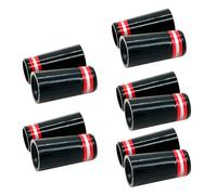 Kaeltsyn 10 puntali in ferro da golf, ghiera conica per albero parallelo, in gomma con collare con anelli per albero